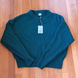Women's Green Sweater